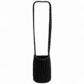 Bolso de crochet negro