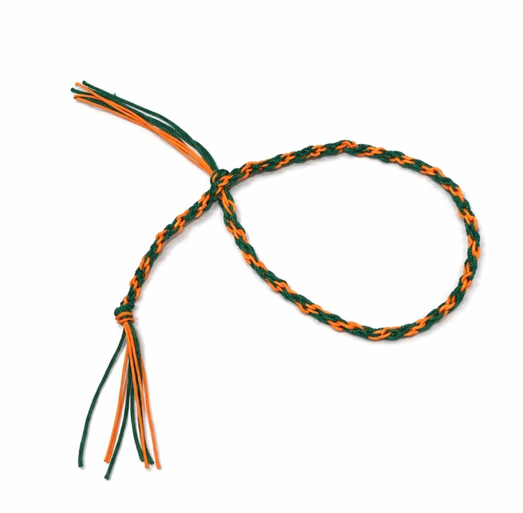 Pulsera Verde y Naranja