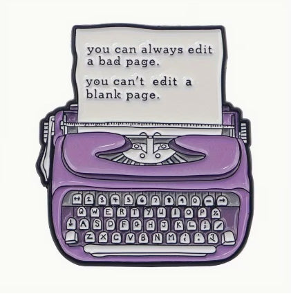 Pin de máquina de escribir
