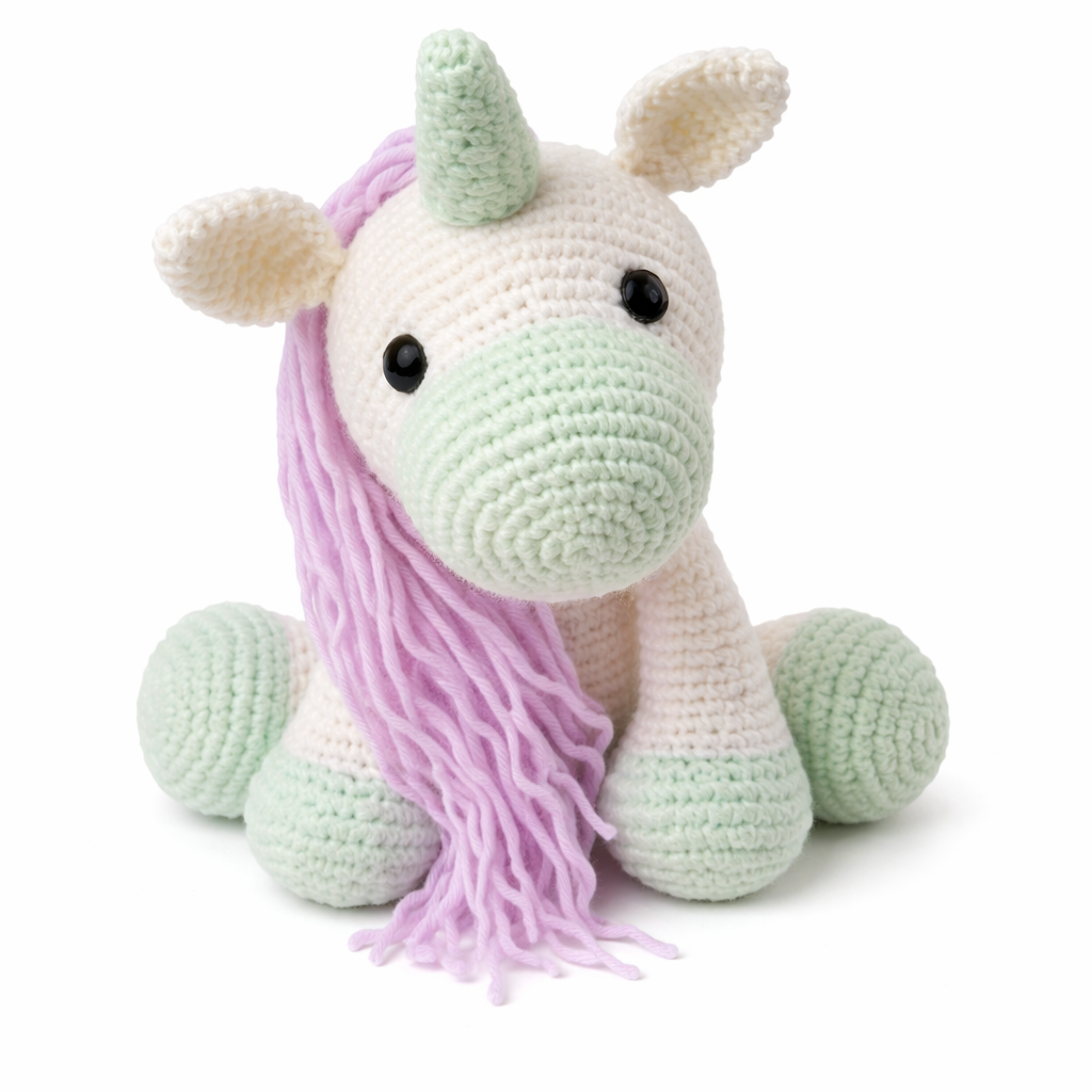 Peluche de unicornio