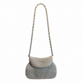Bolso de Crochet con correa trenzada