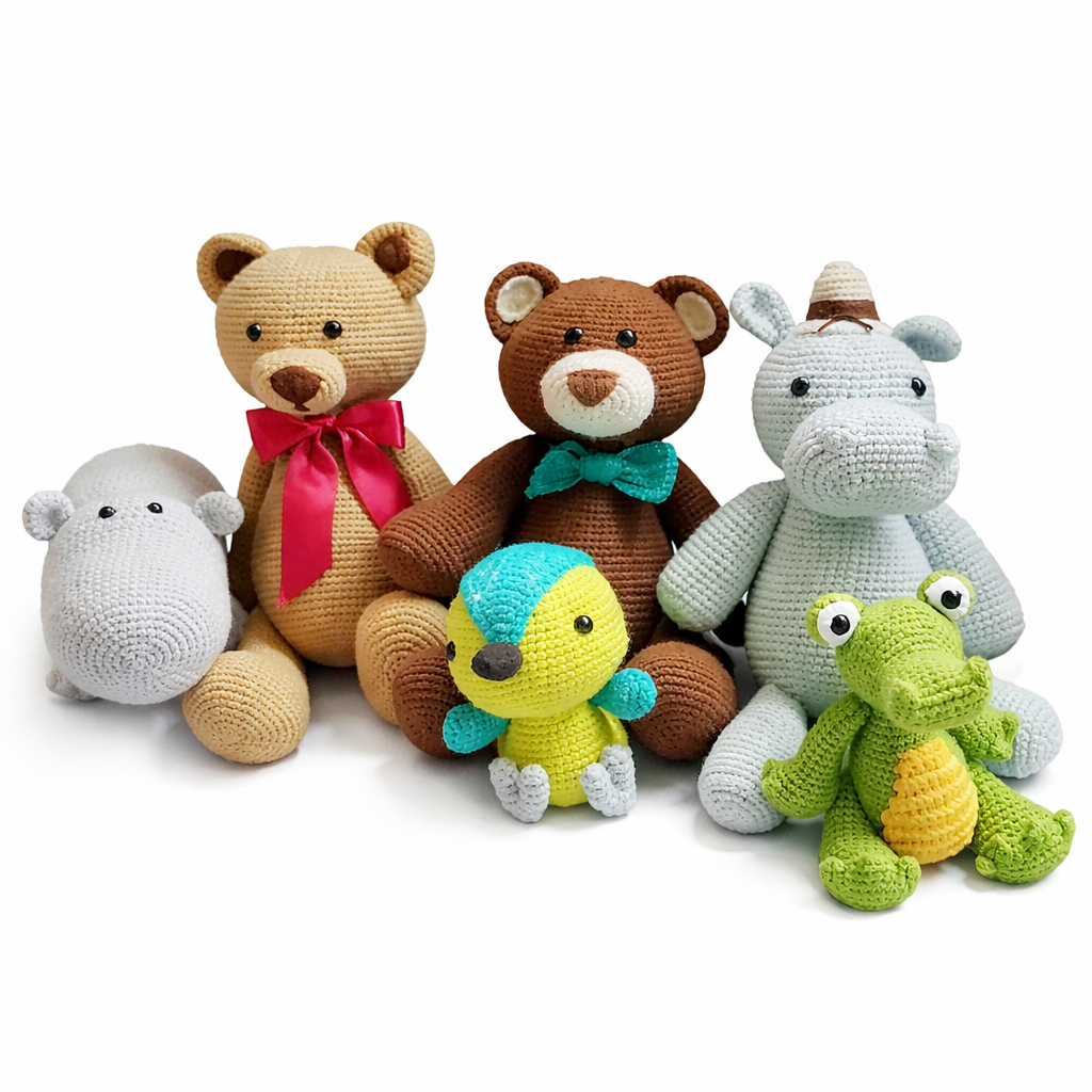 Juego de Peluches de Animales