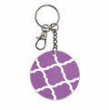 Llavero morado claro