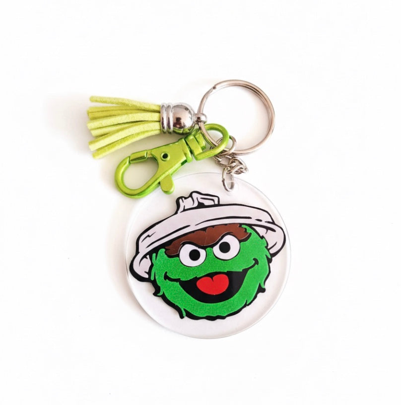 Llavero de Oscar el Gruñón 