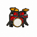 Pin de batería roja