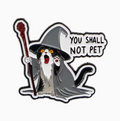 Pin de gato bruja