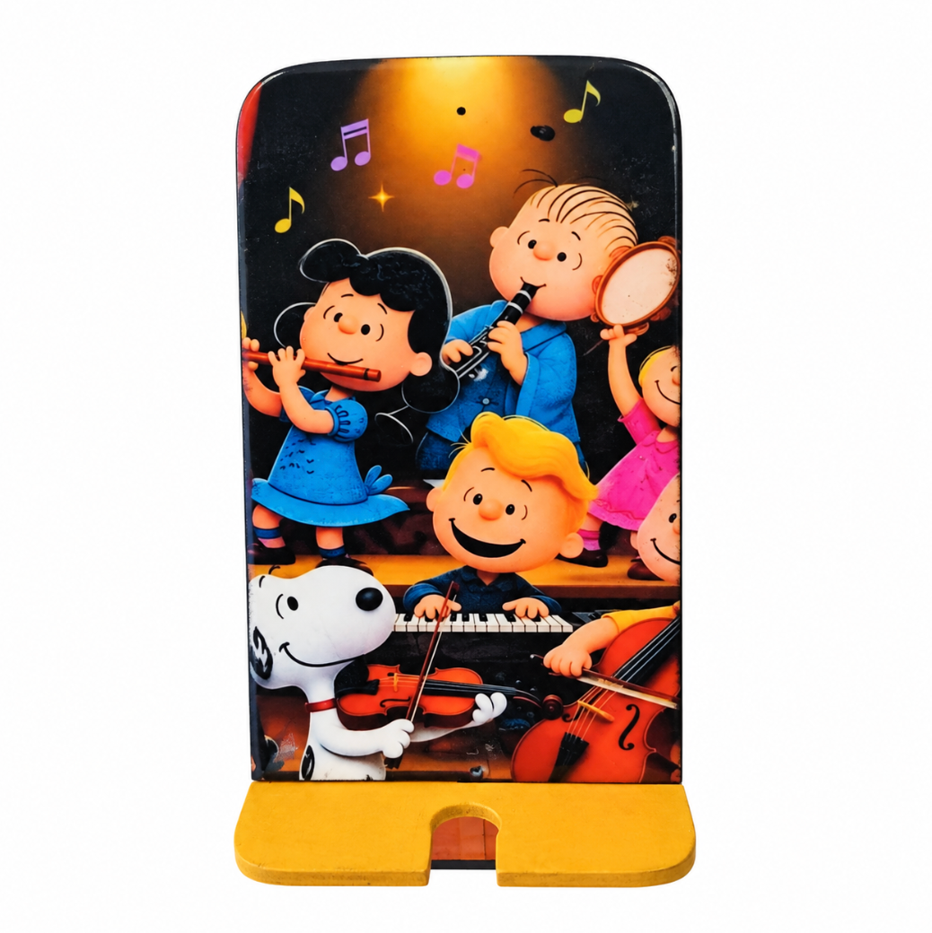 Soporte para teléfono de Snoopy