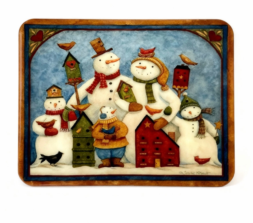 Portacalientes muñeco de nieve                                                                                             