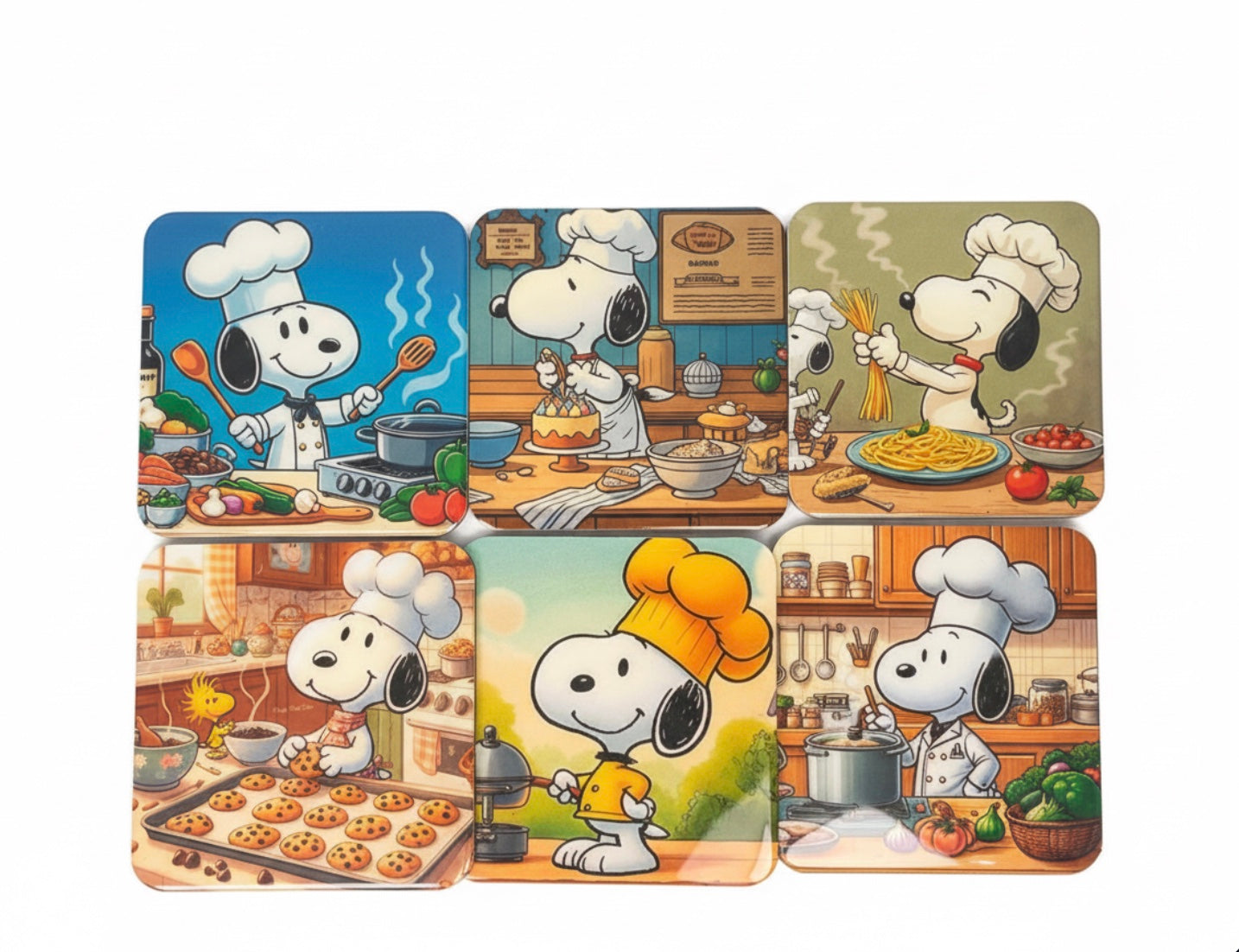 Portavasos de Snoopy Chef